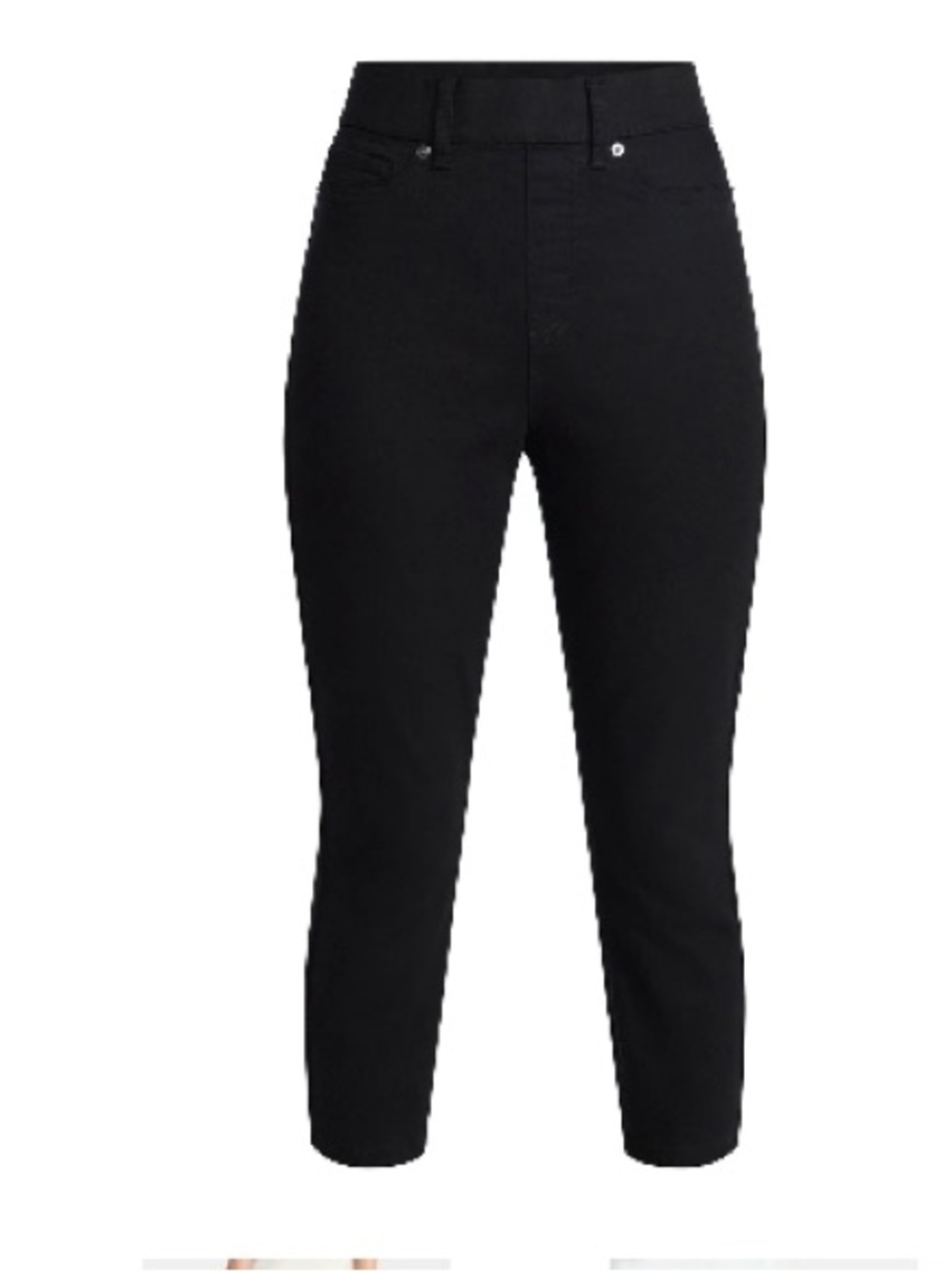 Time and Tru Black Jegging Capris XL 16-20 - Picture 6 of 7